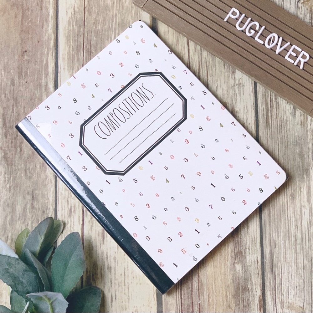 RAE DUNN composition books { COMPOSITIONS. }